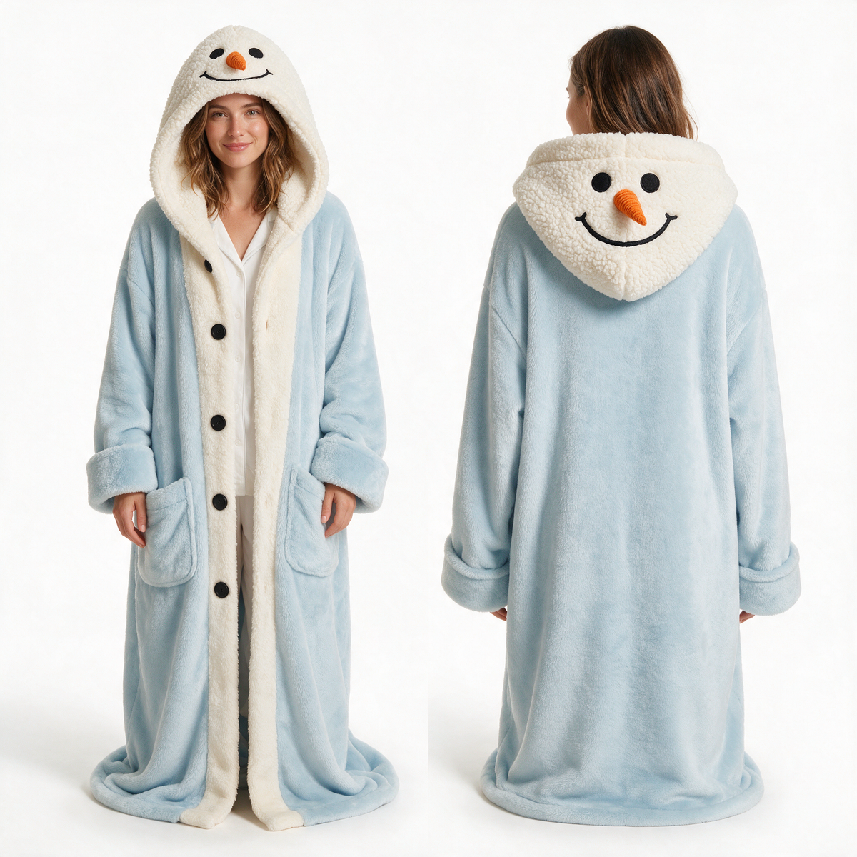 Heated Wearable Winter Blanket
